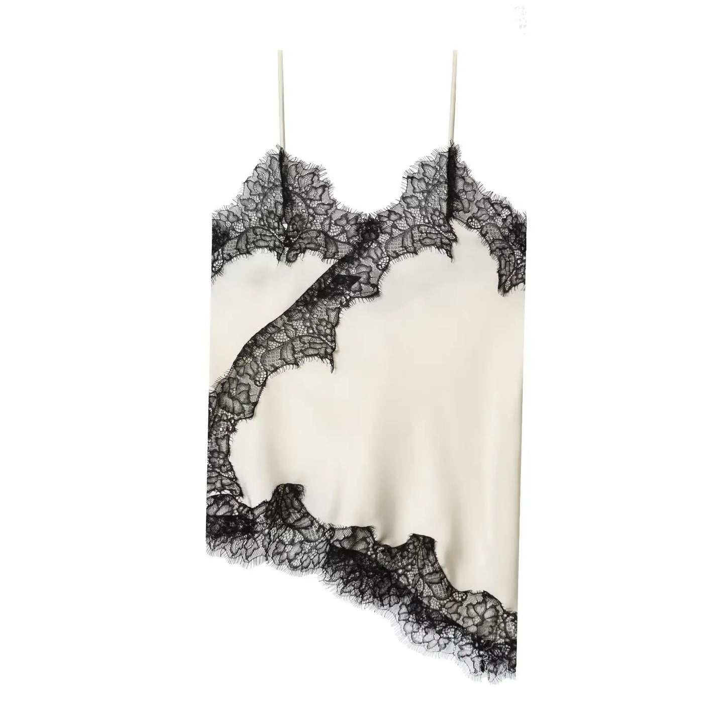 The Asymmetric Lace Camisole