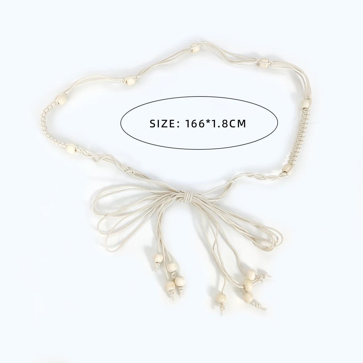 The Boho Shell Bead Belt