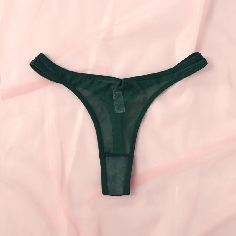 The Translucent Mesh T-Back Thong