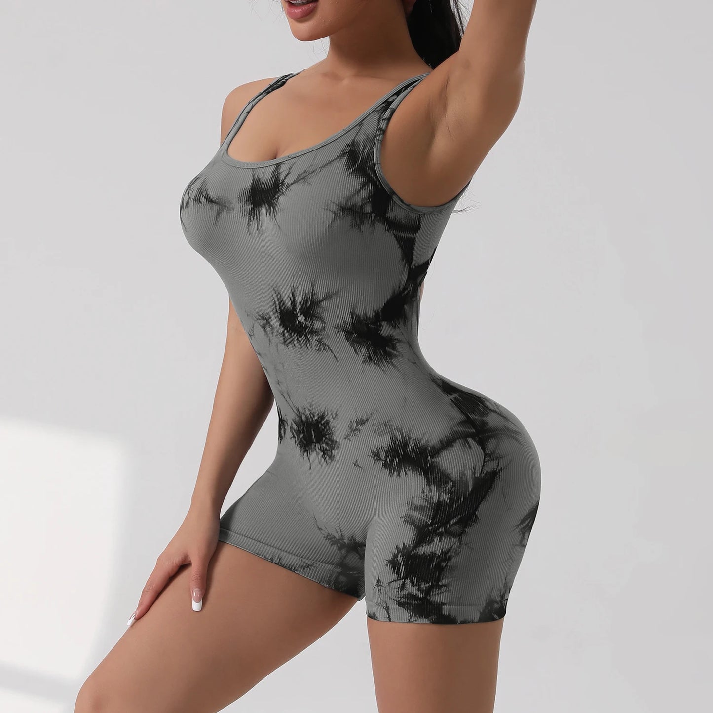 The V-Waist Exposed Yoga Jumpsuit