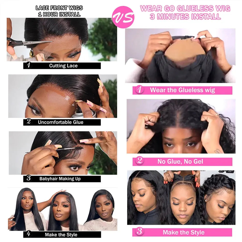 The Body Wave Transparent Lace Front Wig