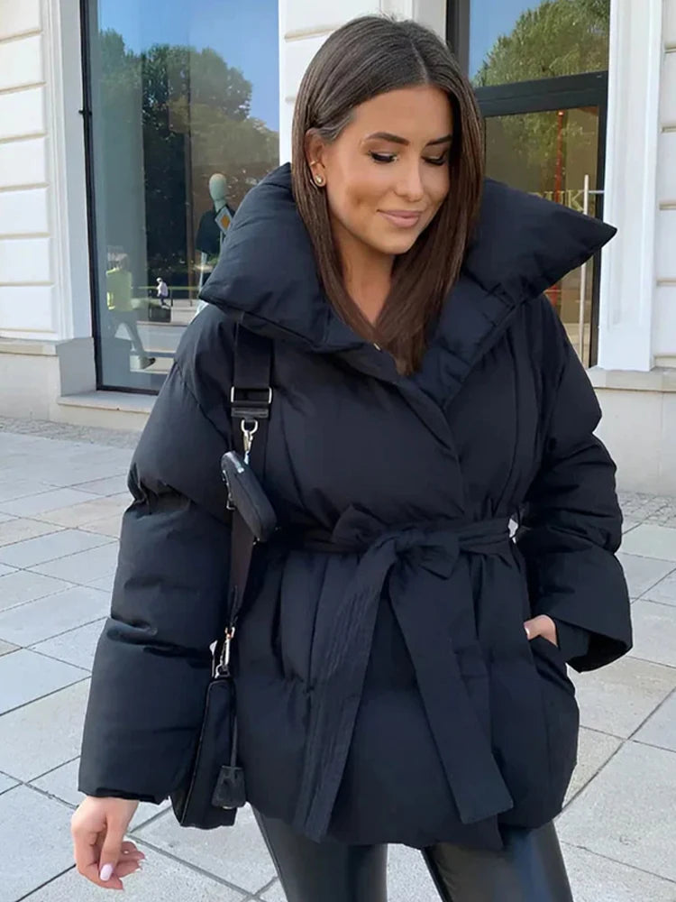 The Tie-Up Cotton Coat