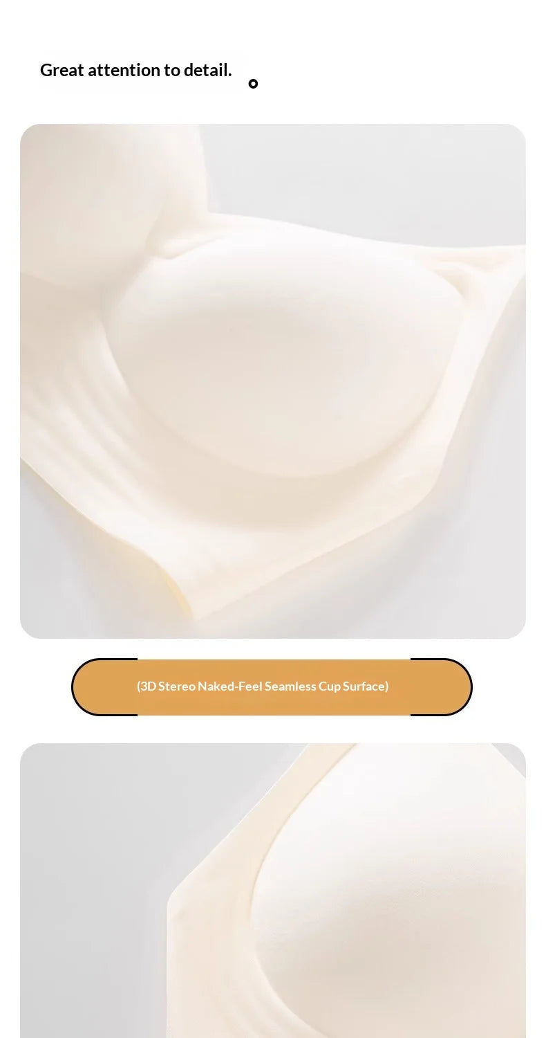 Women's Back-Enhancing Summer Bra: Thin-Strapped, Pushing-Up, Backless, Seamless, Neck-Hook, Modest, Sexy and Comfortable Bra