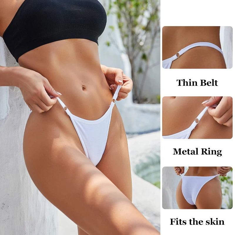 FINETOO 3Pcs/set Cotton Briefs Panties Women Sexy Low Waist Underwear M-2XL Ladies Cotton Underpants Soft Feamle Lingerie 2026