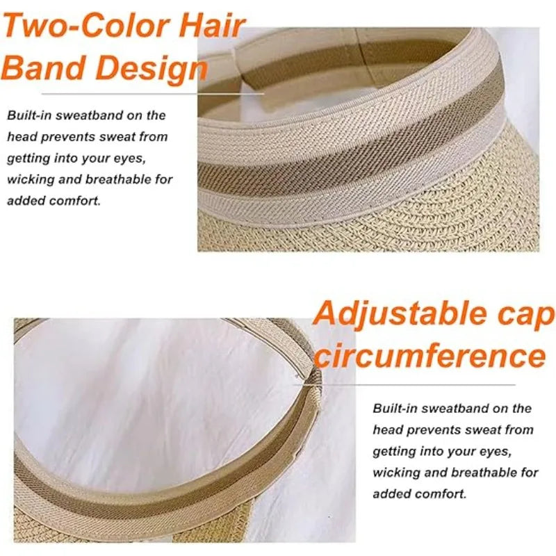 The Straw Ponytail Sun Hat