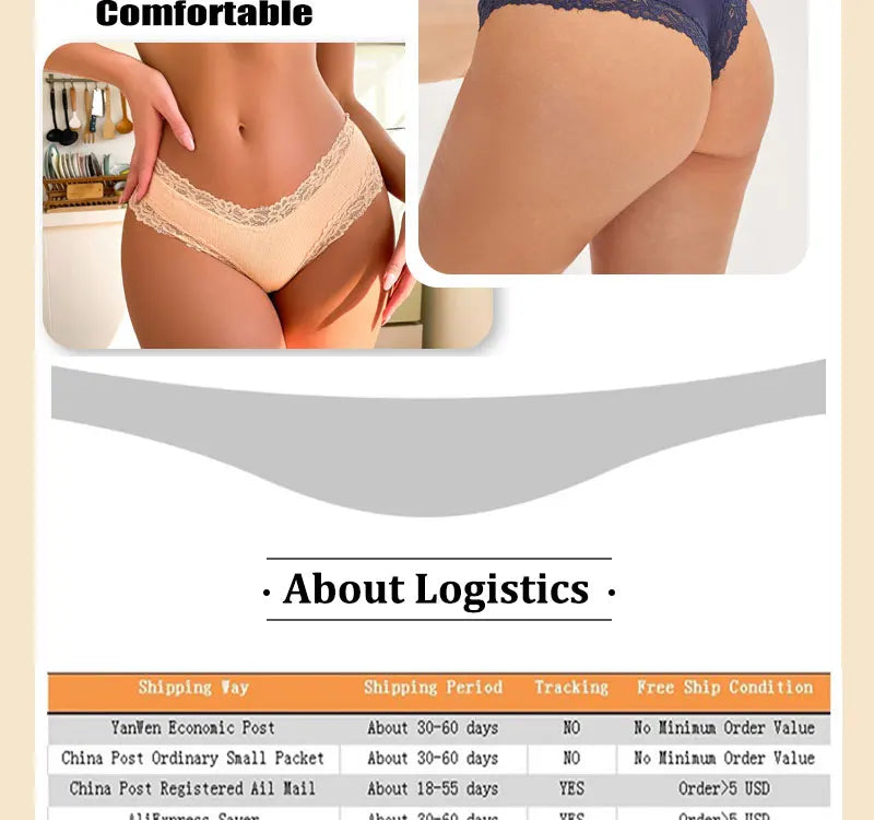 The 3-Pack Brazilian Lace G-String Set