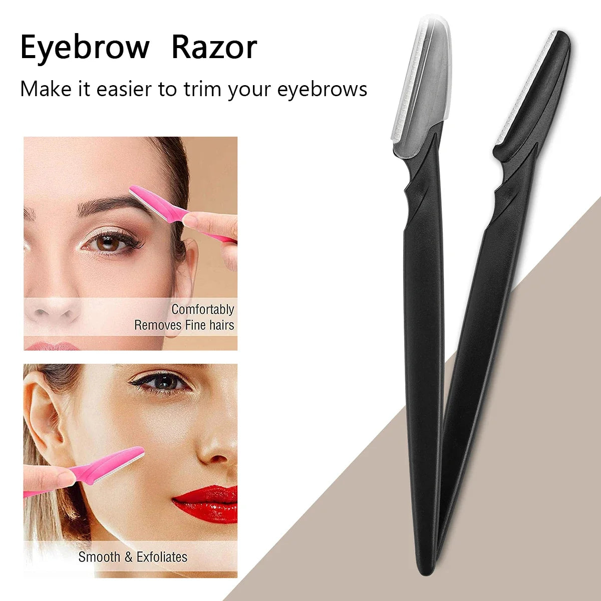 The 30-Piece Eyebrow Razor Set