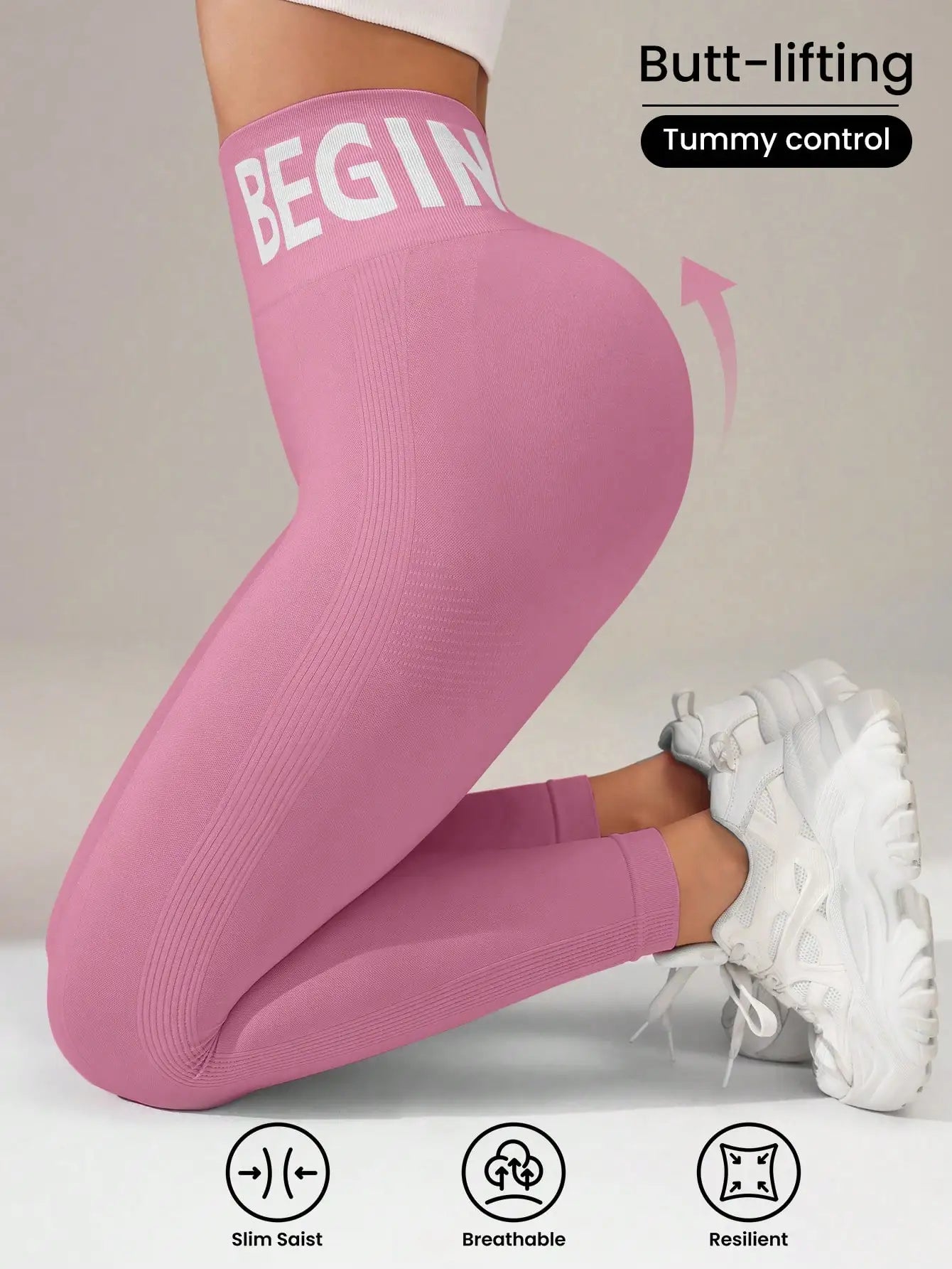 The Band Script Yoga Tight