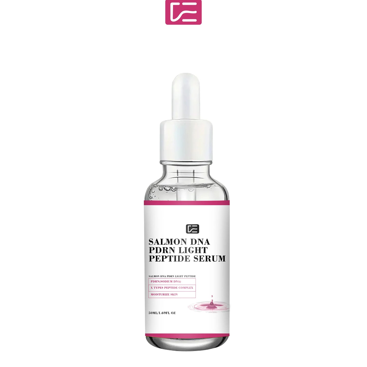 SALMON DNA PDRN LIGHT PEPTIDE SERUM: Lightweight Hydrating, All Skin Types, Sensitive-Safe, Ideal for Daily Routine