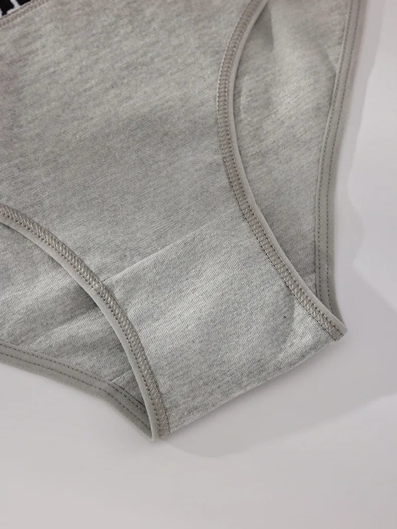 The 7-Pack Striped Cotton Panty Set