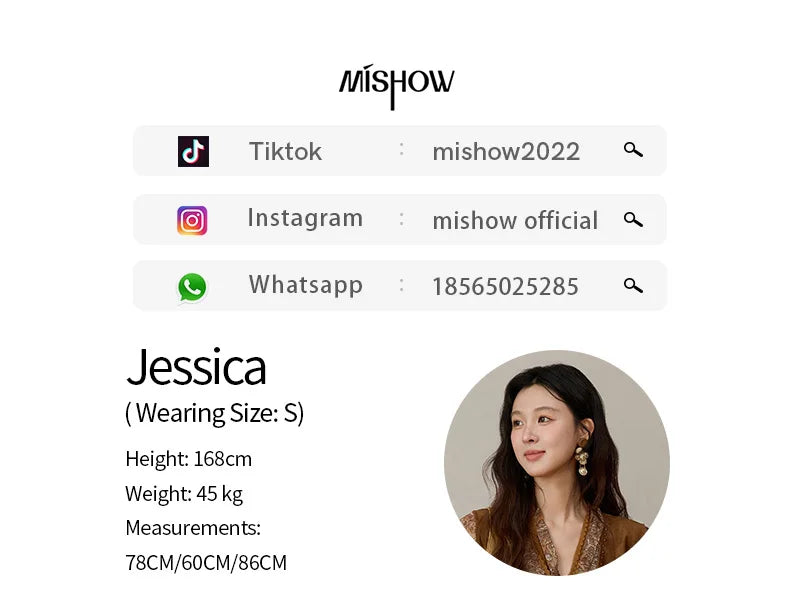MISHOW Suede Vest Jacket for Women 2025 Autumn French Vintage Sleeveless Thin Vest Coat Rivet Design V-neck Vests MXE46W0863