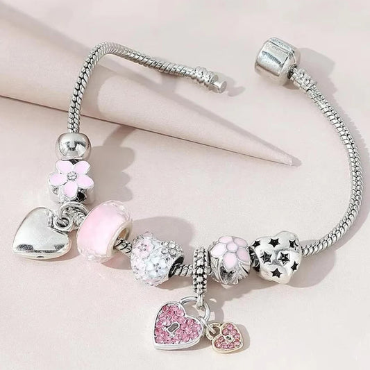 The Beaded Charm Bracelet