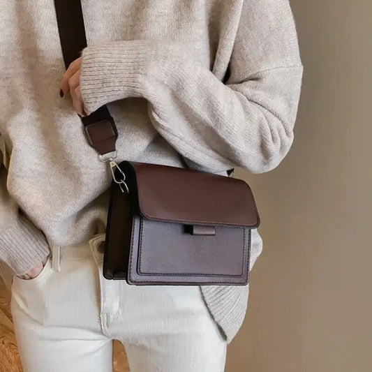 The Classic PU Flap Crossbody