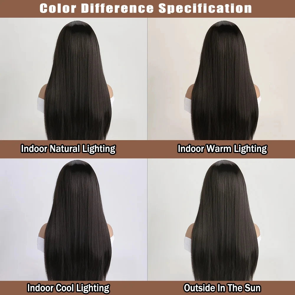 The 26-Inch Long Straight Synthetic Wig
