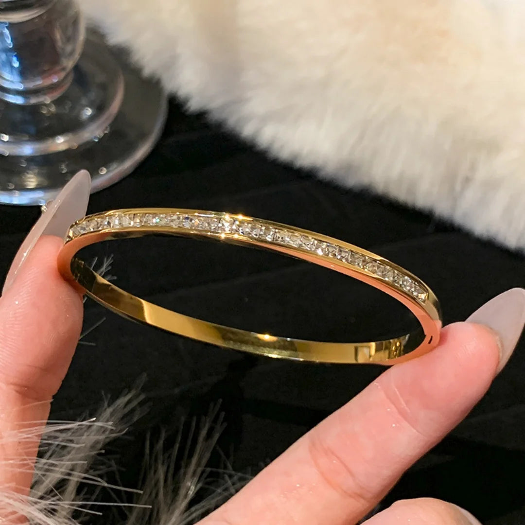 The Starry Sky Titanium Bangle