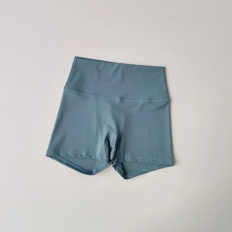 Summer Women's Yoga Shorts High Waist Sport Shorts Fitness Push-Up Tights Booty Short Pants Gym Shorts Cycling Shorts Female