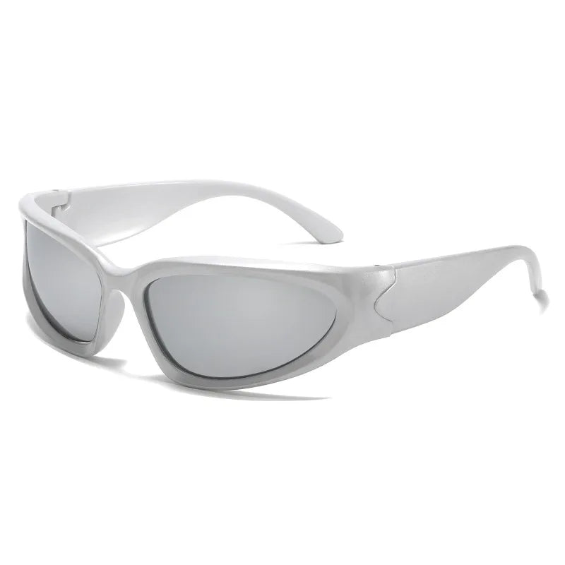 The Y2K Oval Mirror Shades
