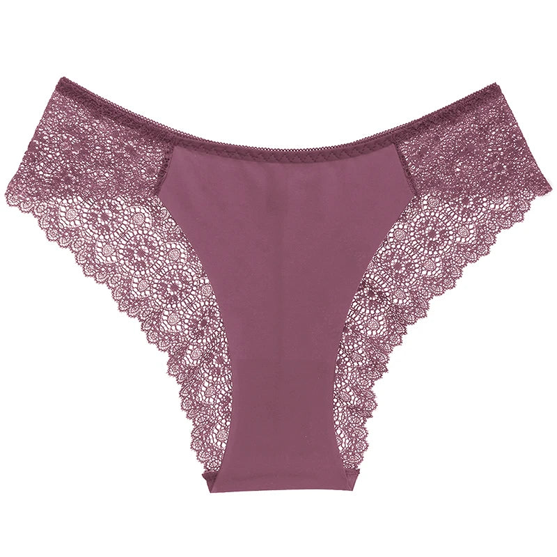 The 6-Pack Lace Hollow-Out Brief Set