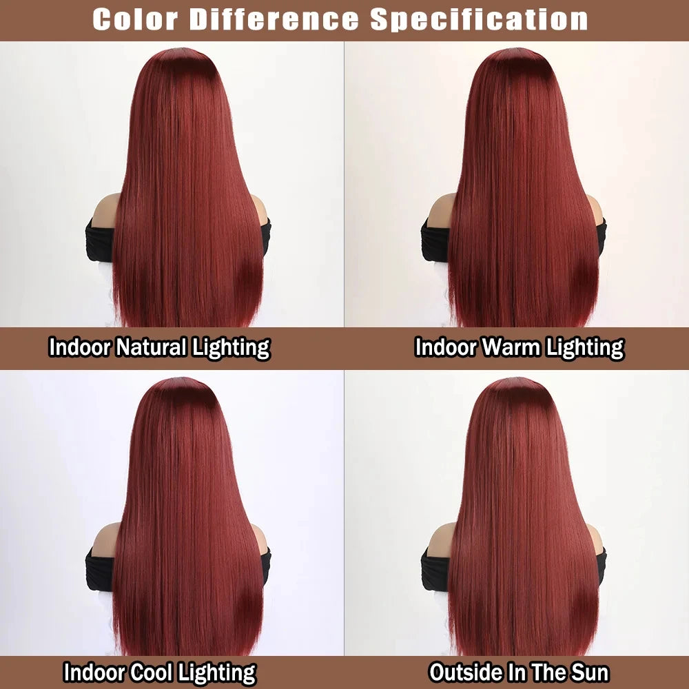 The 26-Inch Long Straight Synthetic Wig