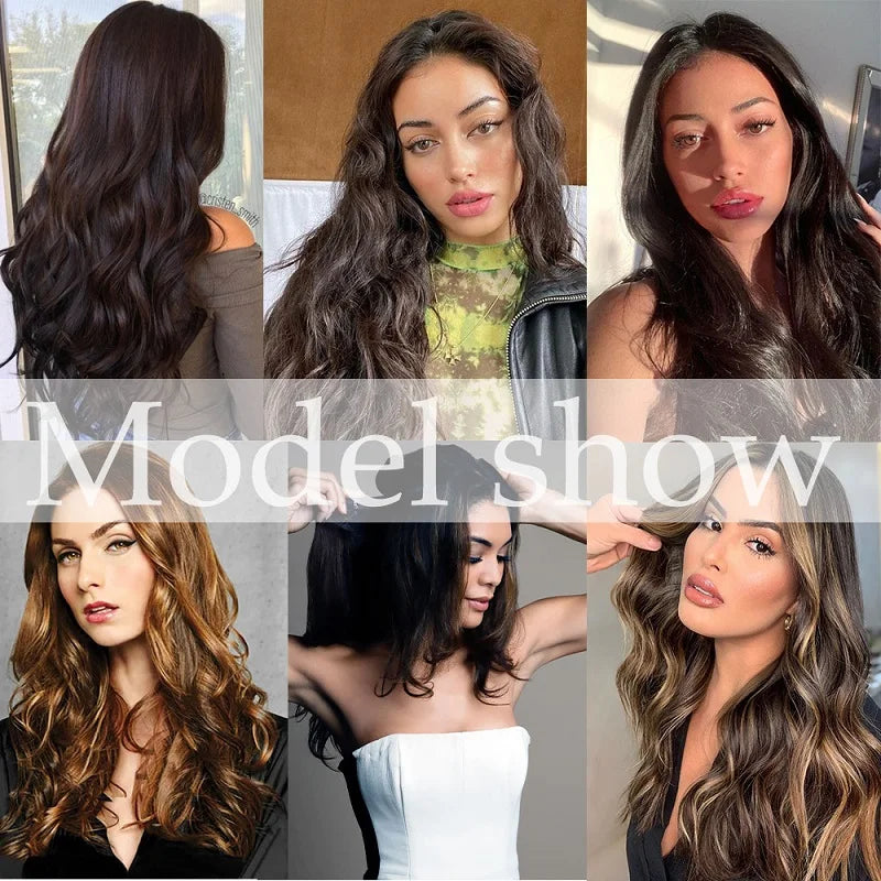 The 20-Inch V-Shape Wavy Clip-In Extension