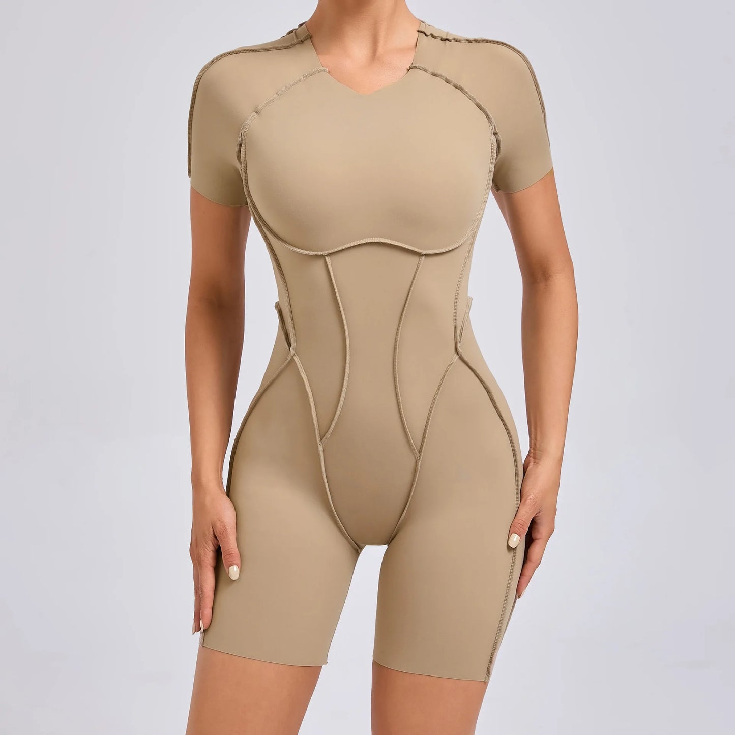 The V-Butt Push-Up Cycling Jumpsuit