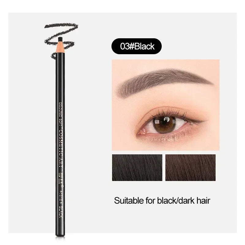 The 6-Color Waterproof Brow Pencil