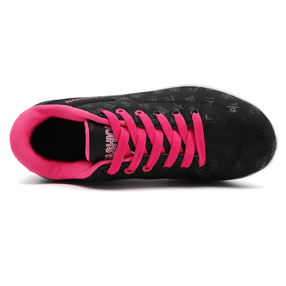 The Wedge Lace Sneaker