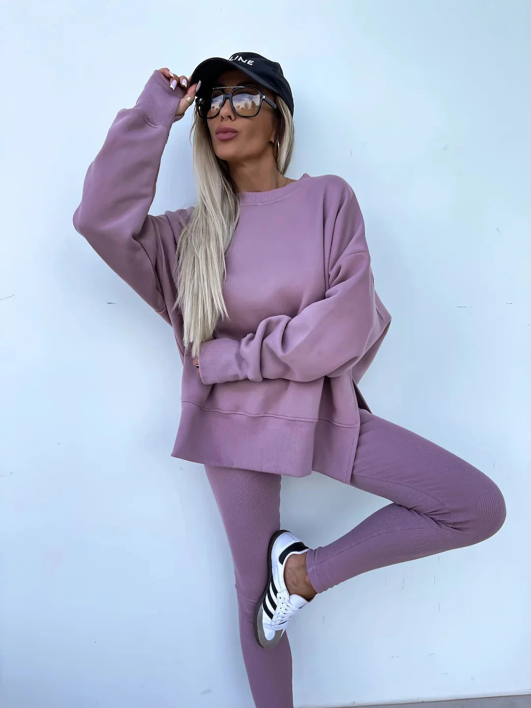 The Oversized Knit Trouser Set