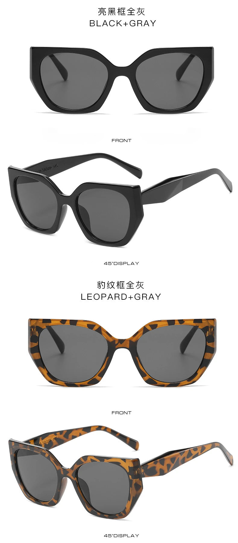 The Transparent Anti-Blue Light Polygon Glasses