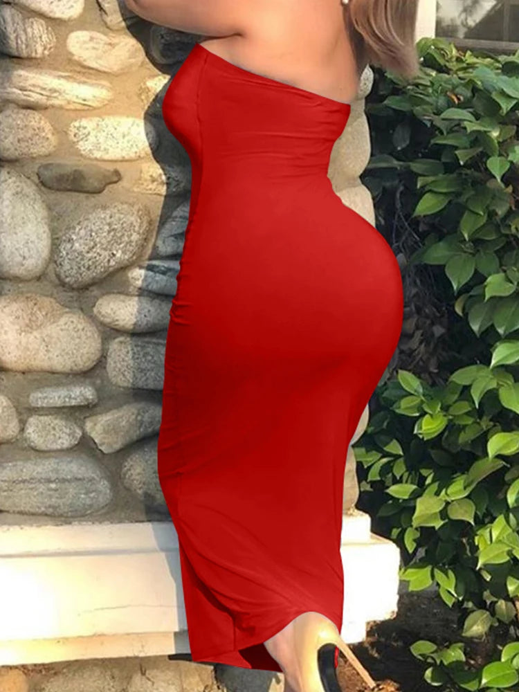 The Wrap Maxi Dress