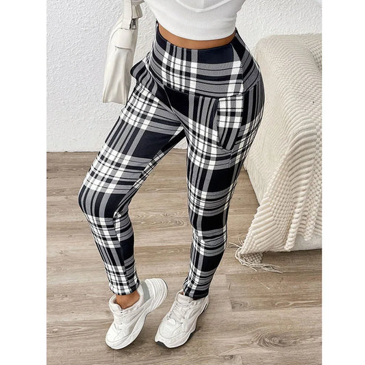 The Plaid Fleece Thermal Tight