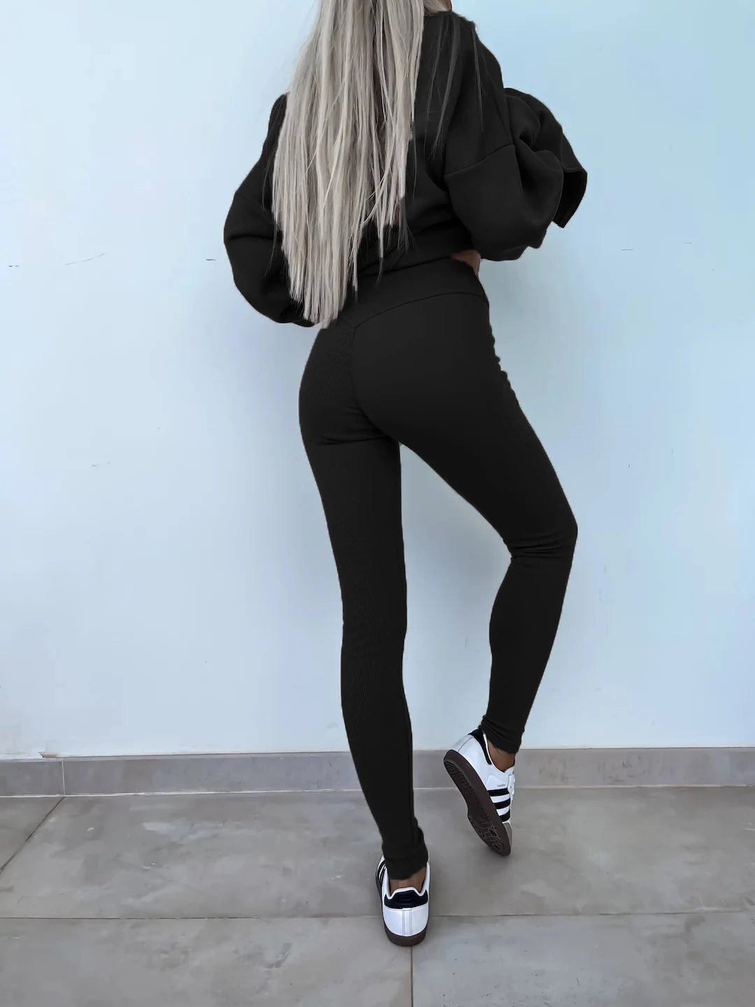 The Oversized Knit Trouser Set