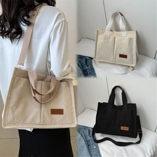 The Canvas Commuter Shoulder Bag