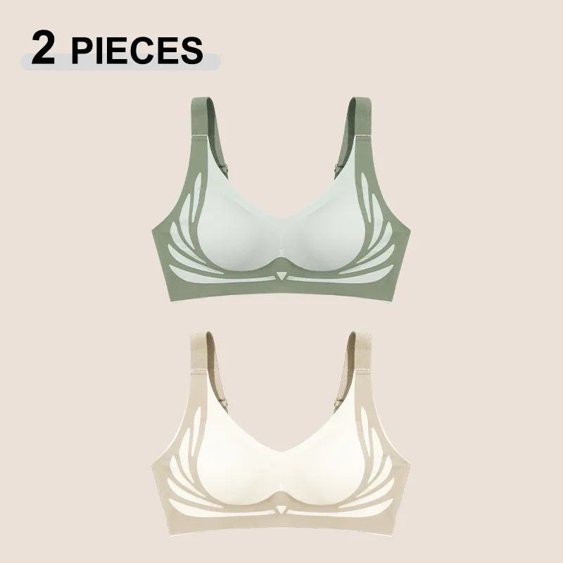 The Angel Wings Seamless Push-Up Bra