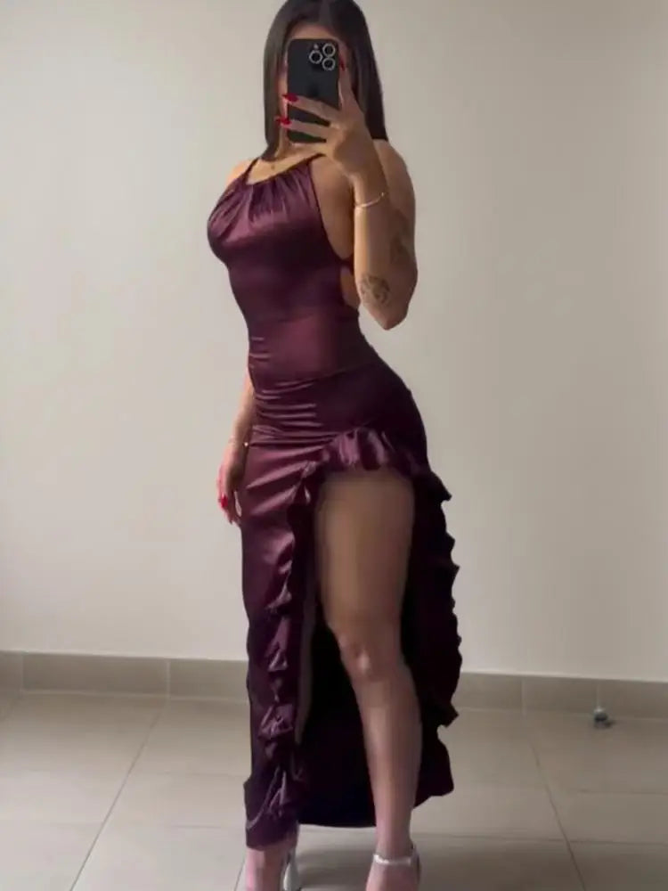 The Y2K Halter Dress