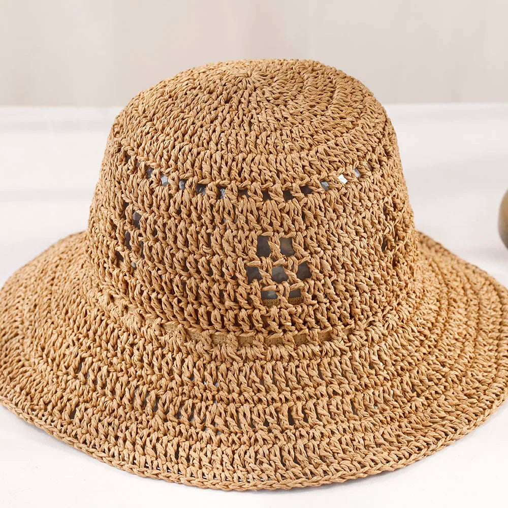 The Y2K Korean Handwoven Panama Hat