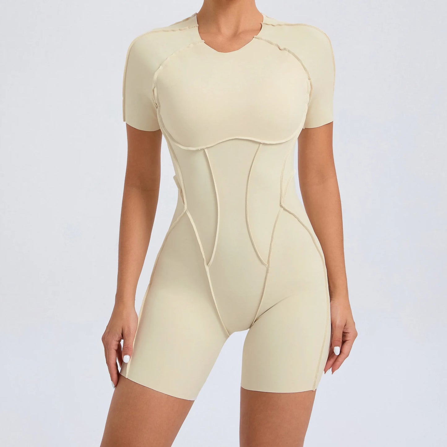 The V-Butt Push-Up Cycling Jumpsuit