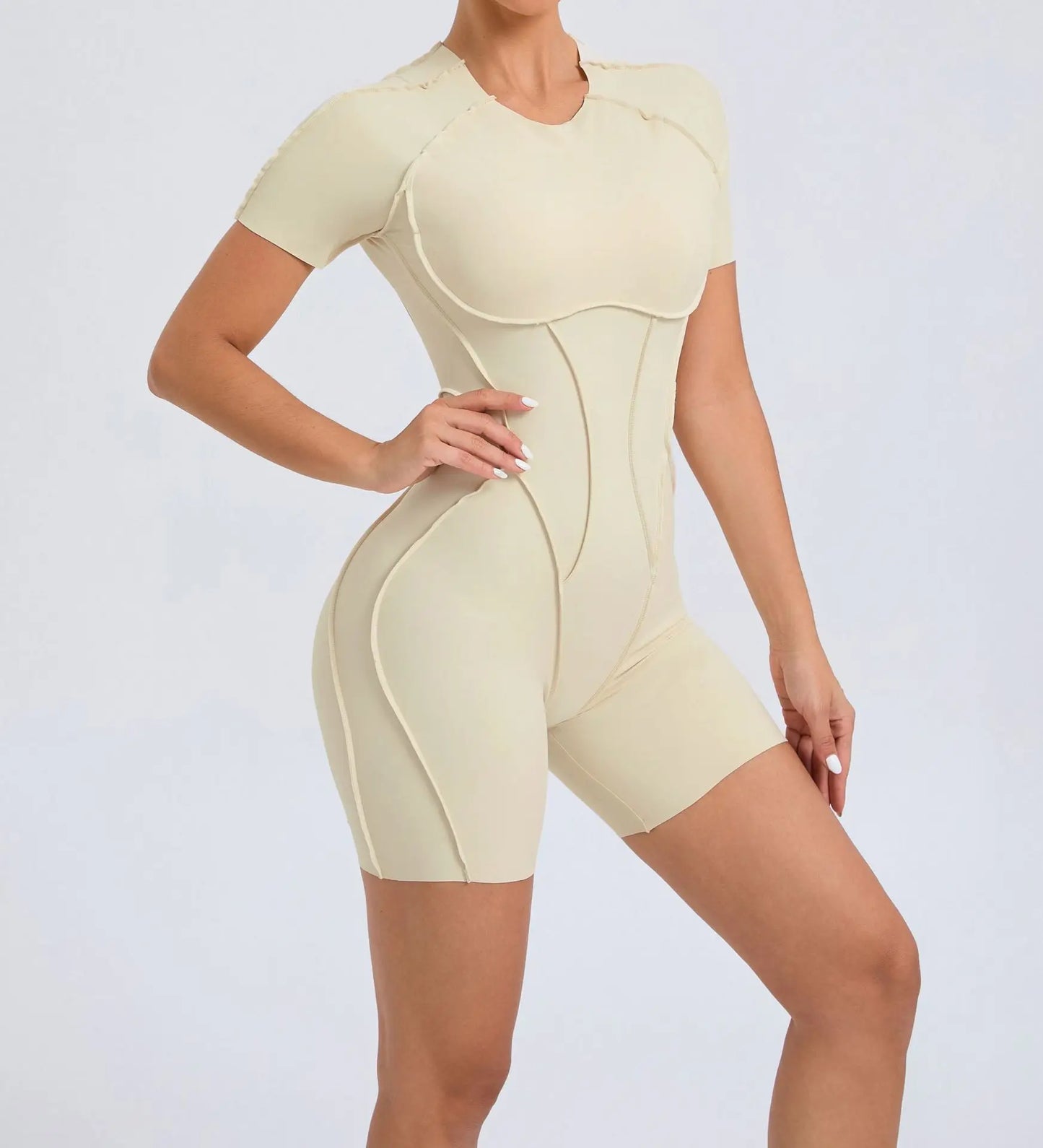 The V-Butt Push-Up Cycling Jumpsuit