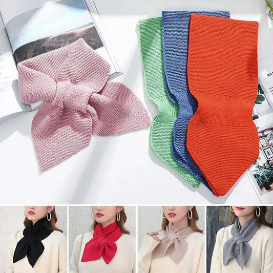 The Bowtie Knit Neck Warmer