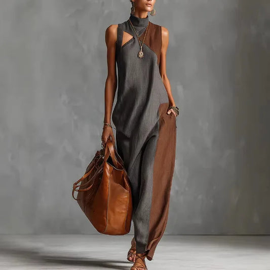 The Boho Color Block Maxi
