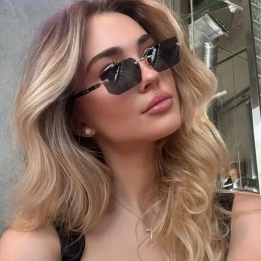 The Rimless Rectangle Shades