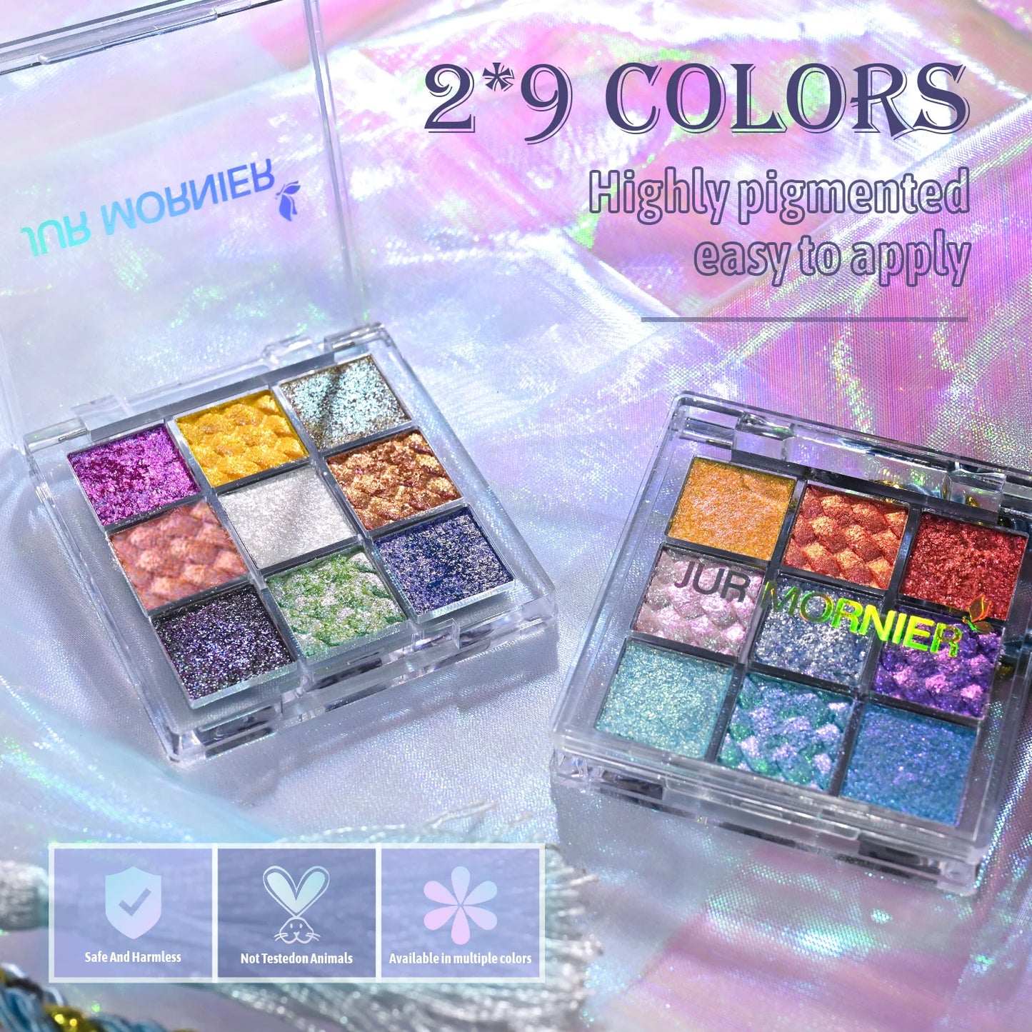 The 9-Color Multichrome Eyeshadow Palette