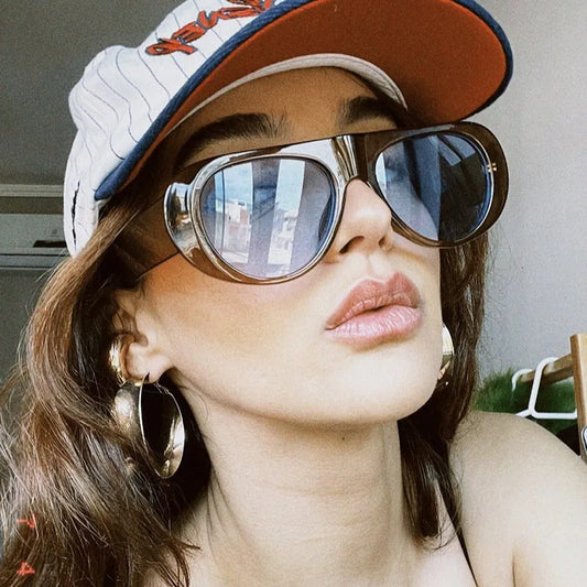The Punk Large Frame Sunglasses (2pcs)