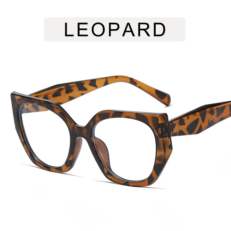 The Transparent Anti-Blue Light Polygon Glasses
