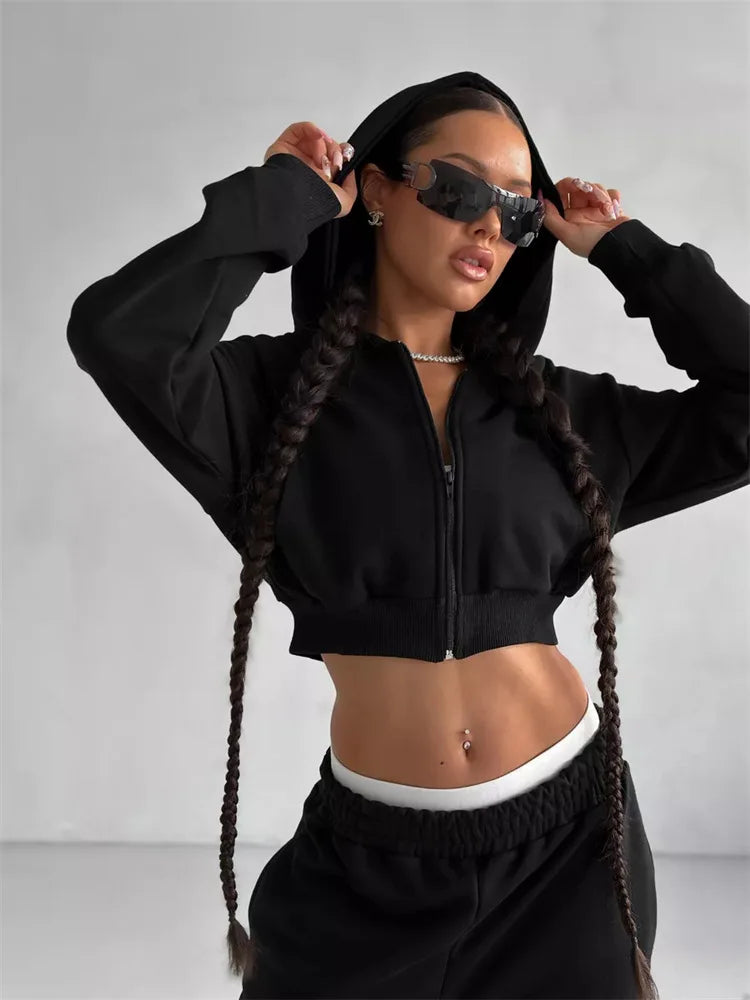 The Zip Hoodie Trouser Set