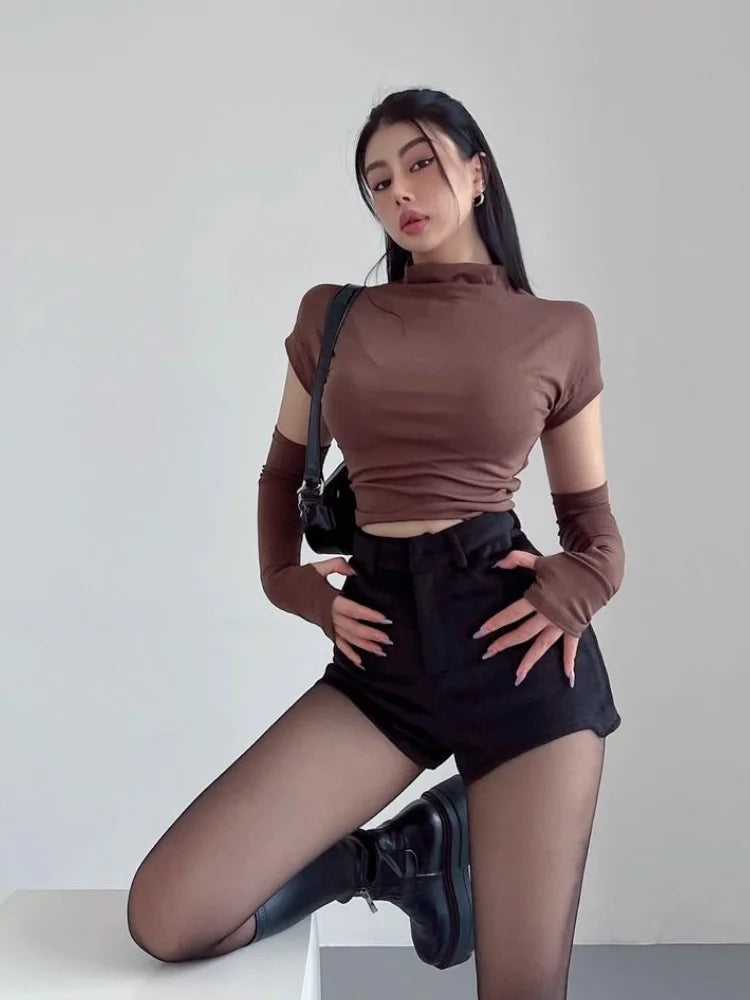 The Wrap Hip Irregular Short