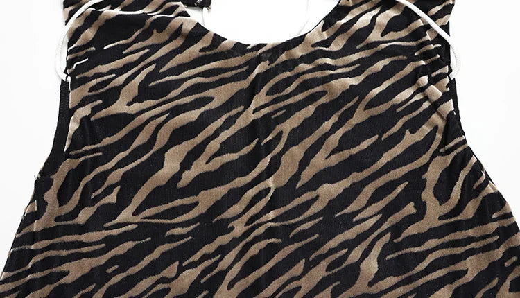 The Zebra Bandage Bodycon