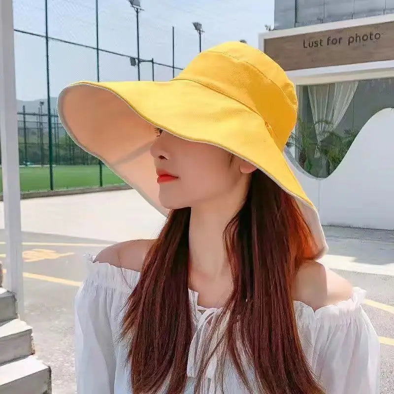 The Wide Brim Neck Cover Safari Cap