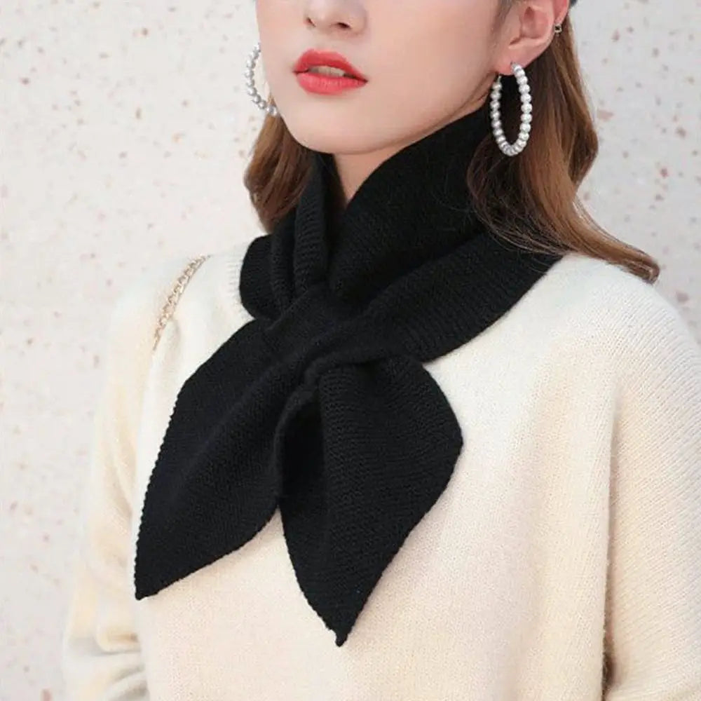 The Bowtie Knit Neck Warmer