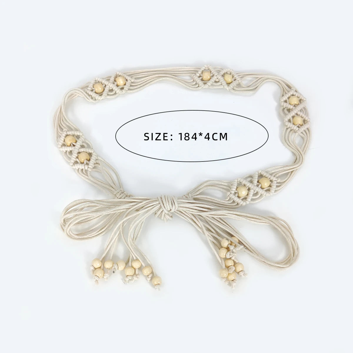 The Boho Shell Bead Belt